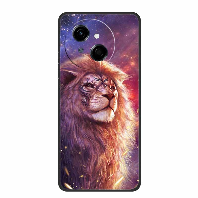 Phone Case For Tecno Spark Go 1 S Back Cover Case 6.67" Black Silicone Soft TPU Coque For Tecno Spark Go 1S Case Go1S Funda Para