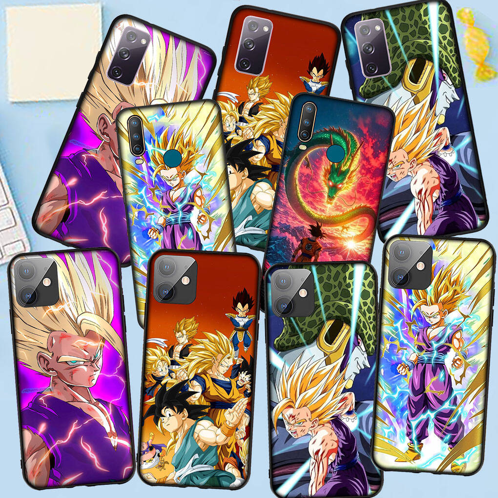 Phone Case for iPhone 17 15 16 Plus Redmi Note 14 12 11 13 Pro Max Huawei P30 P20 Lite OPPO A60 A40 A80 A54 Super Dragon Son Gokus Ball Gohan Cover