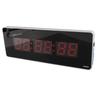 LED Screen Digital Clock Red Number Wall Hanging Clock Convenient Desktop Clock  Bedroom