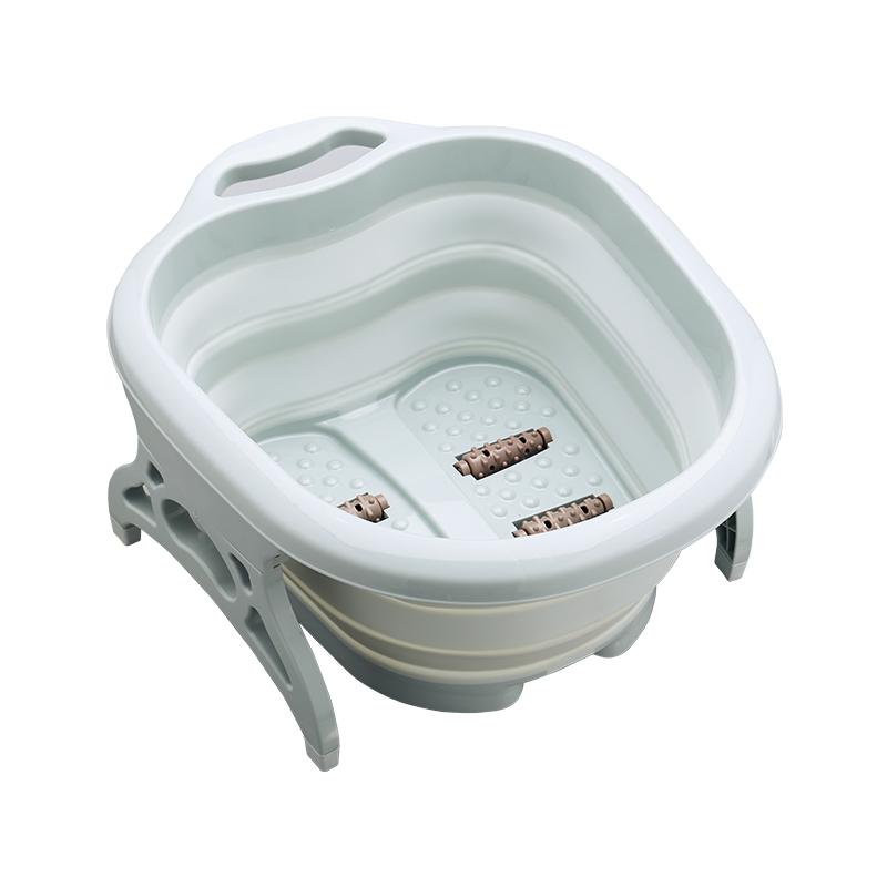 Foldable Footbath Massage Bucket Soaking Bucket Folding Basin Foot Bath Bucket Bathtub