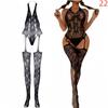 New Fashion Plus Size Women Fishnet Body Stocking Underwear Sexy Bodysuit Lingerie