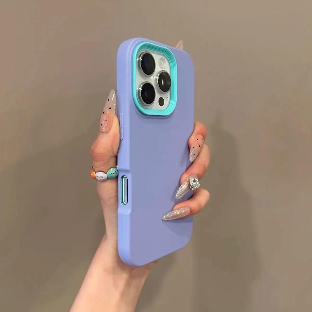 Чехол для телефона из жидкого силикона конфетного цвета для iPhone 17 Air 16 Plus 15 ProMax 14 13 12 Mini 11 Pro Max Жесткий бампер Ударопрочная крышка