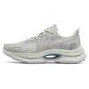 361 Cushioning Abrasion Resistant Cushioning, Wear Resistant Low Top Running Shoes Men's Gray White 572322208 /
