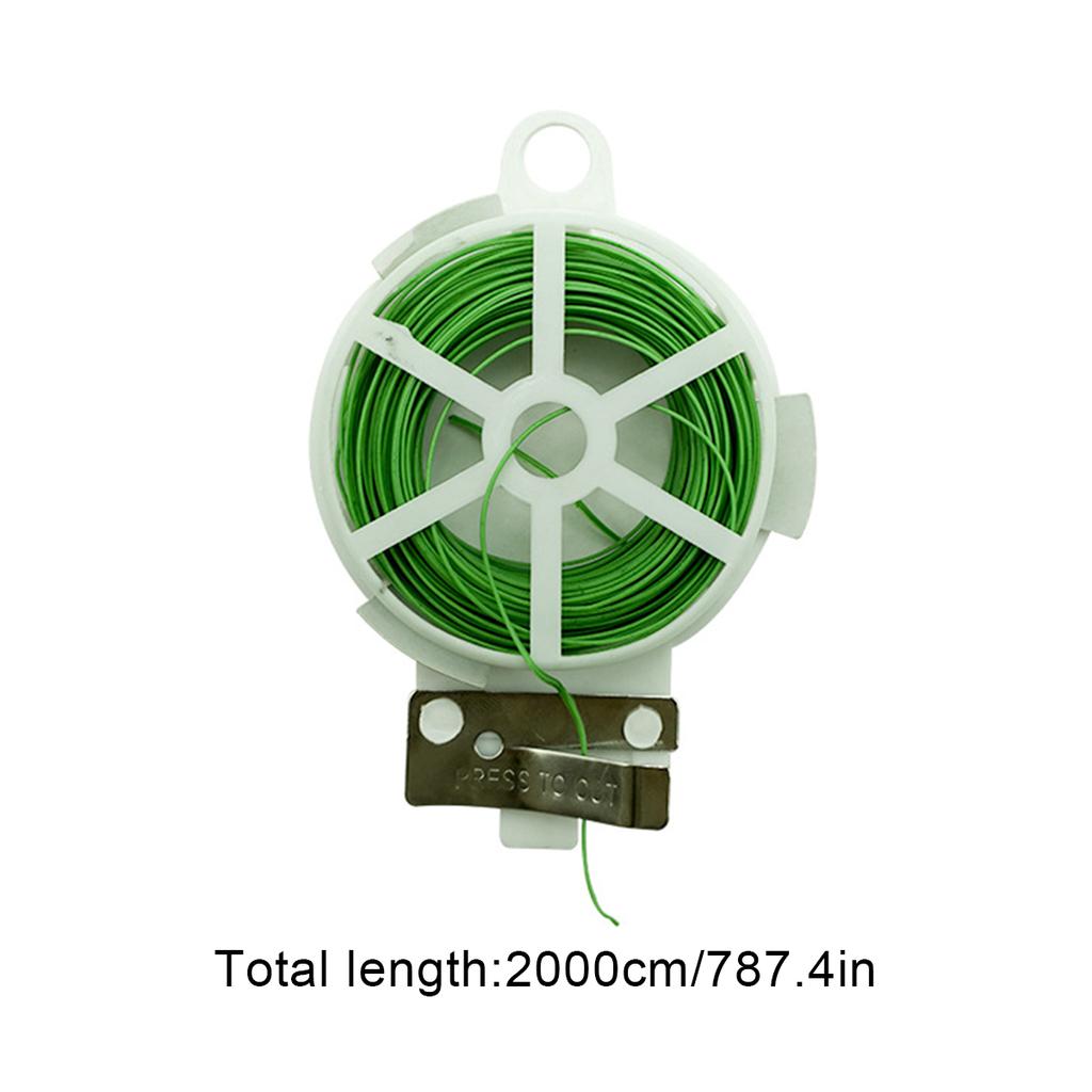 Reusable Plant Support Ties Garden Twist Ties, Wire Cutters, Wire With Shear Soft Ties For Plants For Artificial Flowers