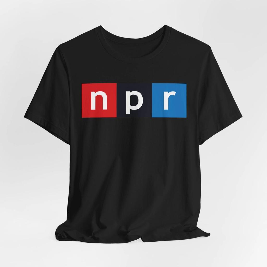 Men's and Women's T-shirts NPR Radio Logo Classic Graphic