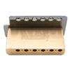 Musiclily Pro 10.5mm Vintage 6 Point Tremolo Unit Bridge 36mm Solid Brass Block для электрогитары Squier Strat, хром