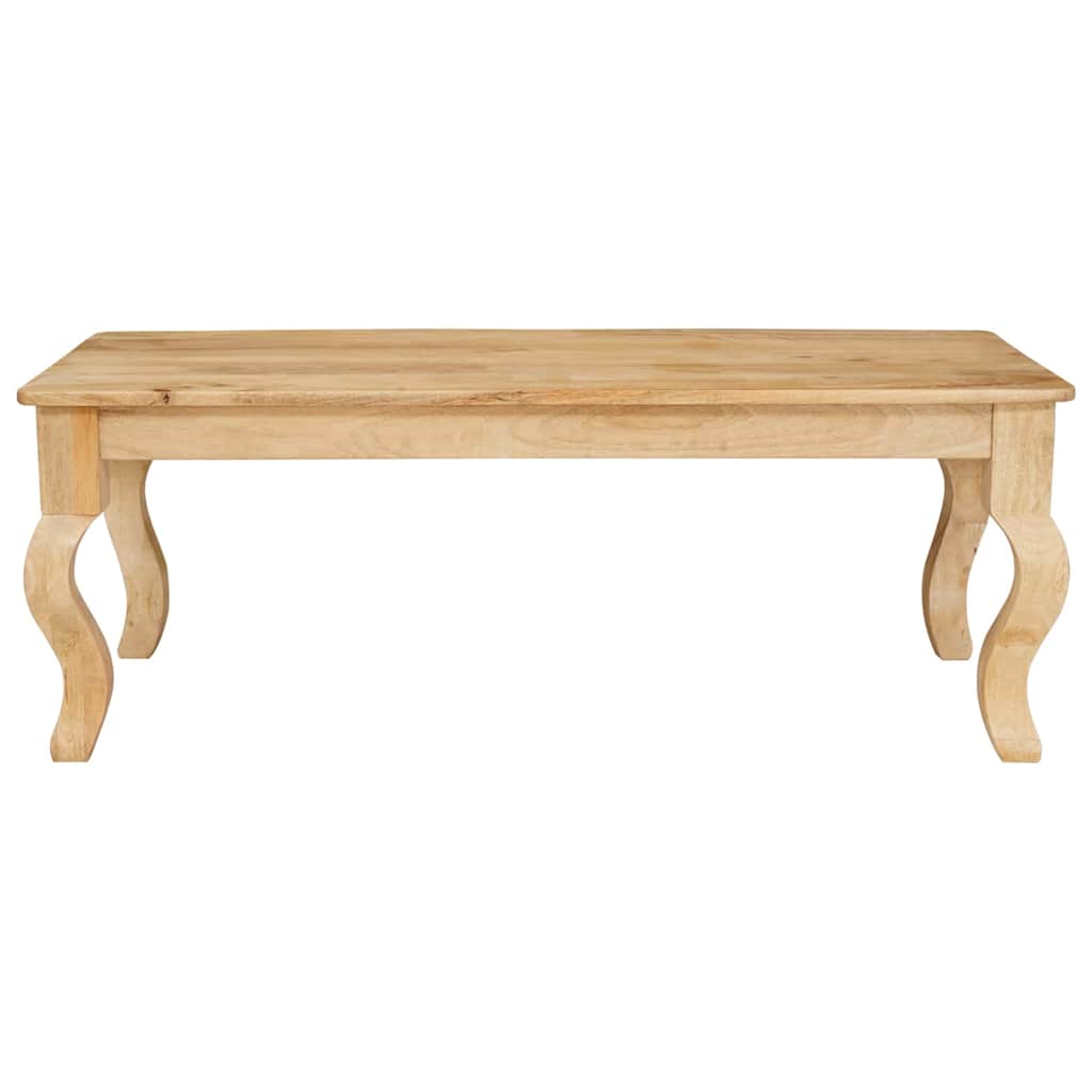 Coffee Table Brown 110 x 55 x 40 cm Solid Mango Wood