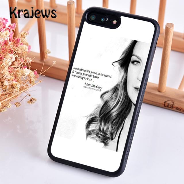 Krajews Grey's Anatomy Расписной Чехол для Телефона для iPhone 17 Air 16 15 14 plus 11 12 13 pro max coque