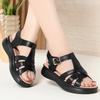 Fashion AIYUQI Women's Sandals Wedge 2025 New Platform Fish-mouth Roman Sandals For Women Summer Large-size Beach Female Shoes