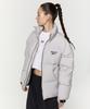 Reebok Активная укороченная пуховая куртка - Серая