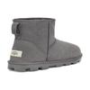 UGG Essential Mini Classic Plush Snow Boots Women Boots Charcoal 1115030-CHRC