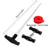 Windshield Removal Kit T-shaped Classic Vintage Auto Accessories Glass Removal Tool For Cutting Fixing Glazing De-icing Window