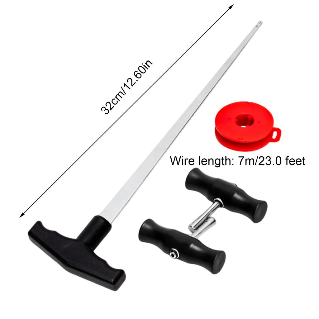 Windshield Removal Kit T-shaped Classic Vintage Auto Accessories Glass Removal Tool For Cutting Fixing Glazing De-icing Window