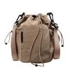 2025 New Japanese Leisure Niche Outdoor Sports Drawstring Bucket Bag Fashionable Versatile Light Travel Messenger Bag