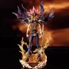 28cm/11.02in Yugi Muto Figure Dark Game Dimensional Figurine Duel Monsters Action Figures PVC Statue Collection Toys Gifts