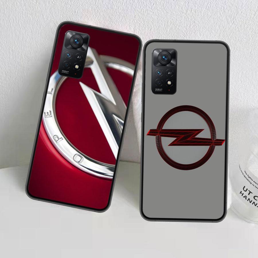Чехол для телефона с логотипом Opel Astra для Redmi 14C 12 12C Note 14S 13 14 Pro Plus K80 Pro 10 10A 10C 9 9A 9C 9T 8 8A TPU Прозрачный Чехол Чехол