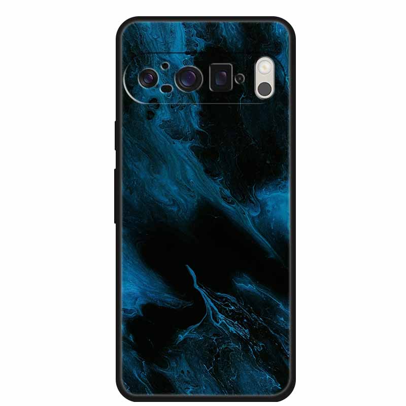 Чехол для Google Pixel 10 Pro XL 5G Милый Кот ТПУ Черный Мягкий Силикон Задняя Крышка Цветы Ударопрочный Бампер Чехол 6.8" Чехол для Телефона