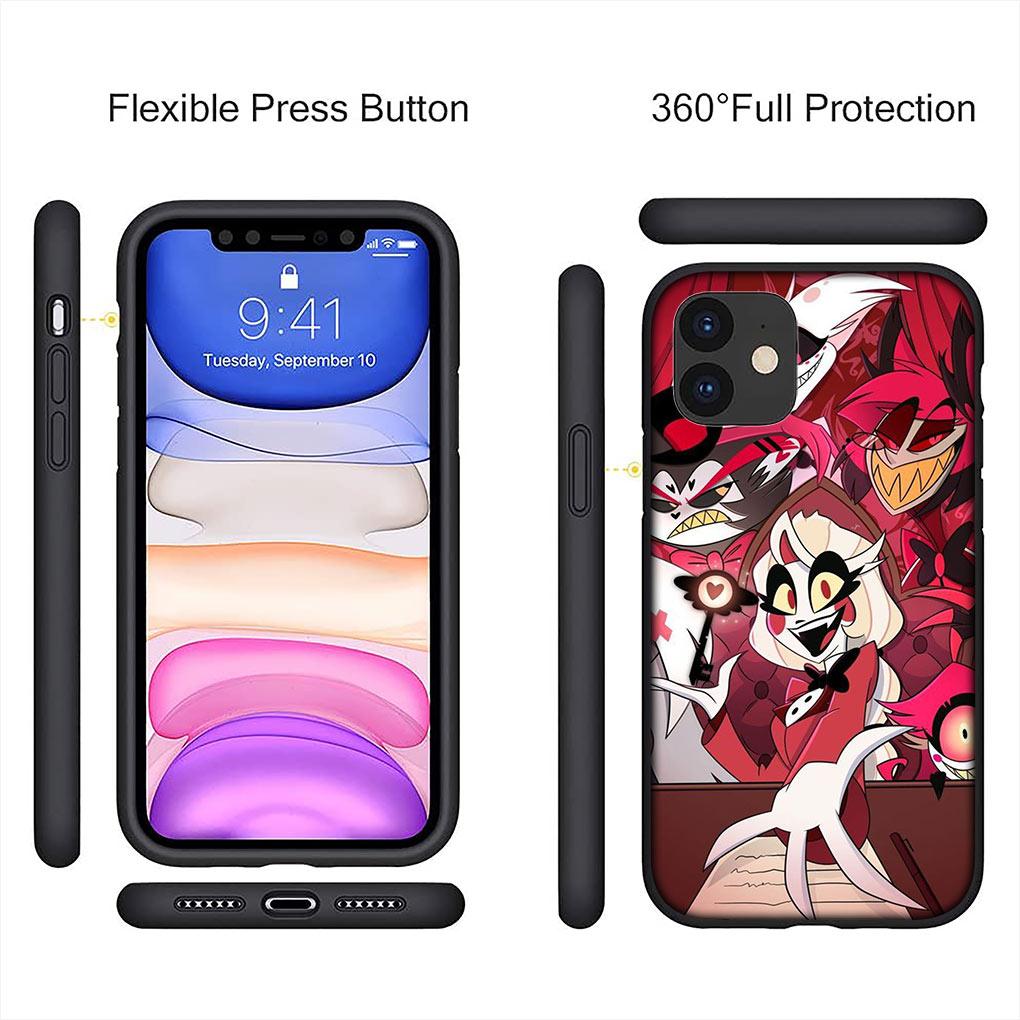 Ангельская пыль H-Hazbin Hotel Чарли Чехол для Apple iPhone 15 14 13 12 11 Pro XS Max XR 6 6S Plus + SE 14+ 6+ Чехол для телефона