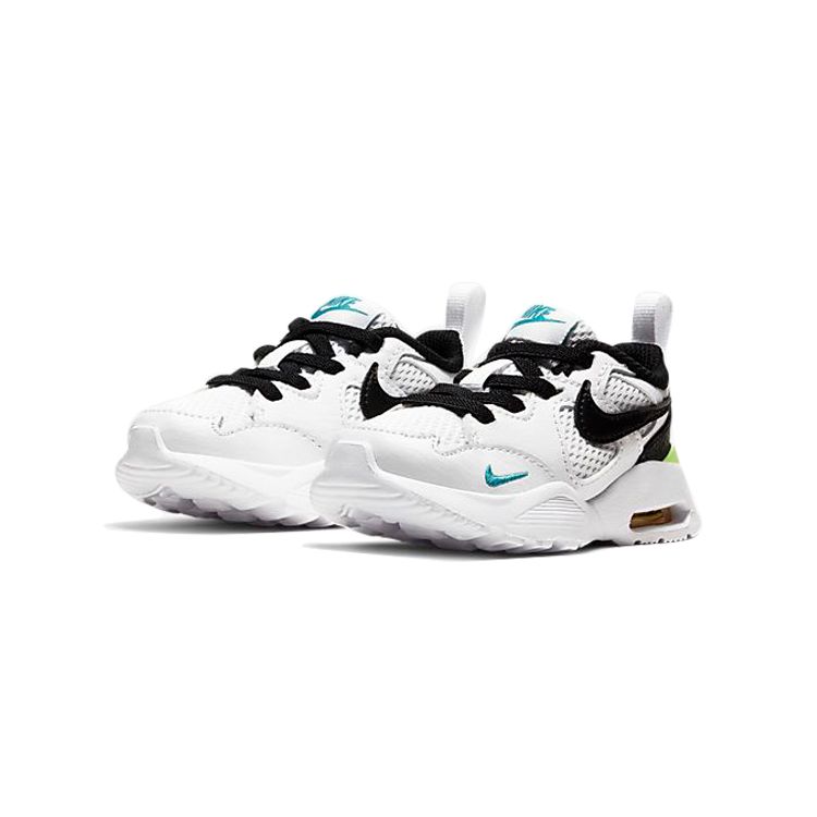 Nike Кроссовки для бега Air Max Fusion с низким верхом, детские кроссовки, белые/черные, CJ3826-103