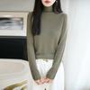 Women Autumn Winter Knit Cardigan Retro Fair Isle Pattern Round Neck Long Sleeve Loose Wool Blend Sweater Coat Casual Outerwear