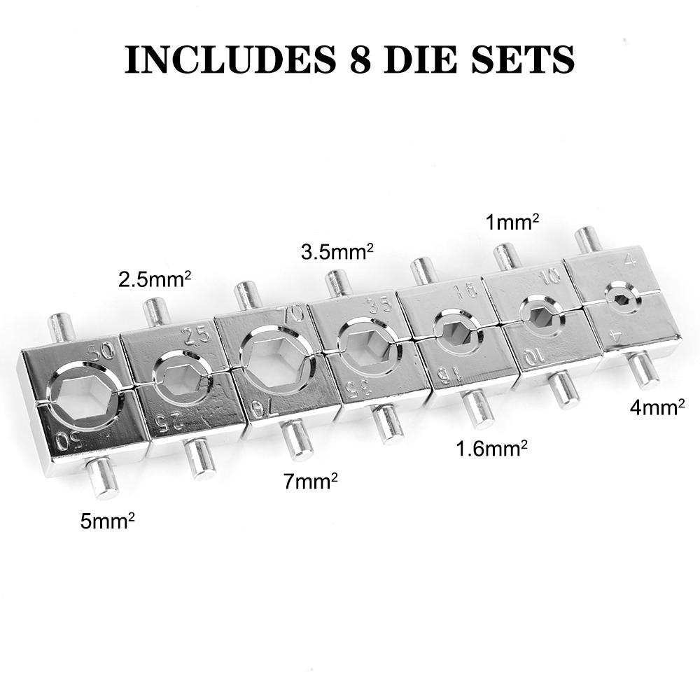 Hydraulic Pliers Water Pipe Compression Tools Stainless Steel Repair Kit Pipe Tube Crimping Tool CW-1632 Pipe Crimp Pressure