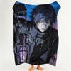 Game W Wuthering W Waves Throw Flannel Throw Blanket Suitable for Sofa Living Room Bedroom
