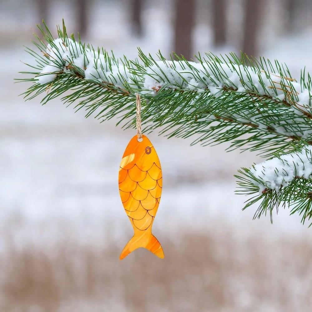 40 шт. Неокрашенные деревянные вырезы в форме рыбы, Морское животное, Форма рыбы, Деревянные ломтики, Детский сад