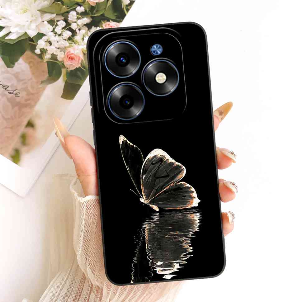 Для Itel S23 Plus 4G Чехол Простой Стиль Закат Мягкий Силиконовый Задний Чехол Для ITEL S23 Plus 4G Чехлы для Телефона Fundas