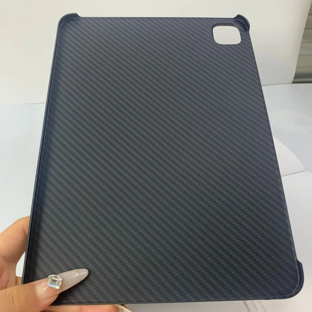 Керамический чехол из углеродного волокна и арамидного волокна для Apple IPad Pro 13 2024 Защитный чехол Задняя крышка из углеродного волокна 13 дюймов A2926 A3007 Capa