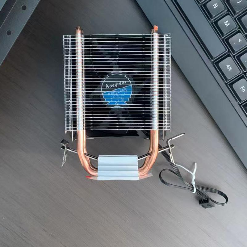 2 heatpipes X99 CPU Air Cooler PC Processor Ventilador For Intel LGA 1366 1150 1151 1155 1200 1700 2011 X79 AM3 AM4 AM5 Radiator