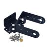 LIZAO 2 DOF Short Pan Tilt Servo Bracket Sensor Mount Kit Compatible with MG995 MG996R MG945 MG946R Robot