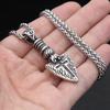 Ювелирные изделия Модный Личность Крест Лезвие Нержавеющая Сталь Ожерелье Хип-хоп Аксессуары Титановая Сталь Подвеска Ювелирные изделия