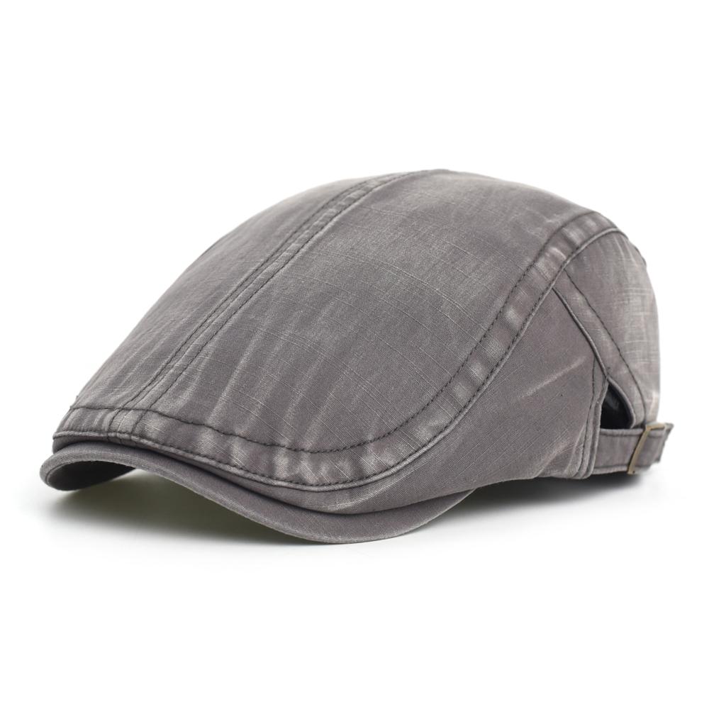 Кепка-восьмиклинка washed casual для мужчин и женщин, потертая, с козырьком, регулируемая, берет, винтажная, плоская кепка