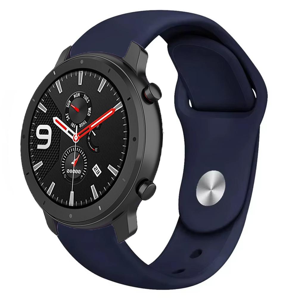 Силиконовый ремешок 22 мм 20 мм для Amazfit GTR 47 мм/Balance 2 1/Bip 6 5/GTR 3pro Спортивный браслет для Amazfit Active 2/GTS 4 mini 3 Ремешок
