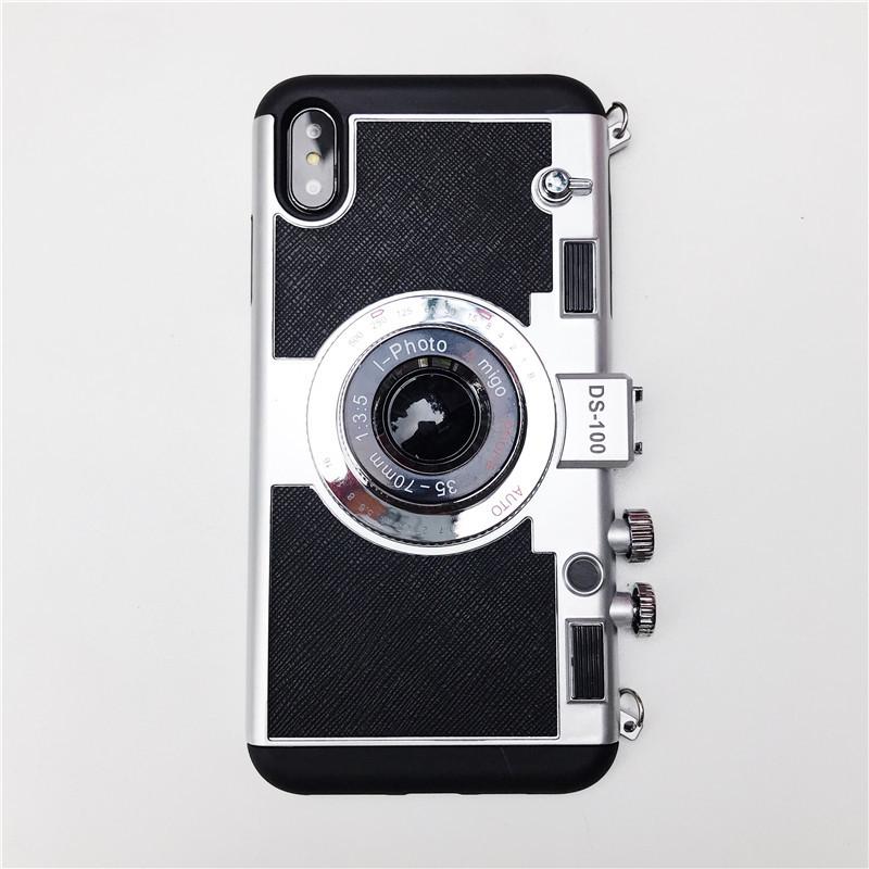 Ретро Креативный Чехол для Телефона-Камеры: Совместимо с iPhone 14/13/12/11, PROMAX, XR - Защита от падений