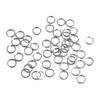 Practical Stainless Steel Fishing Connector Split Ring for Hard Bait Lure