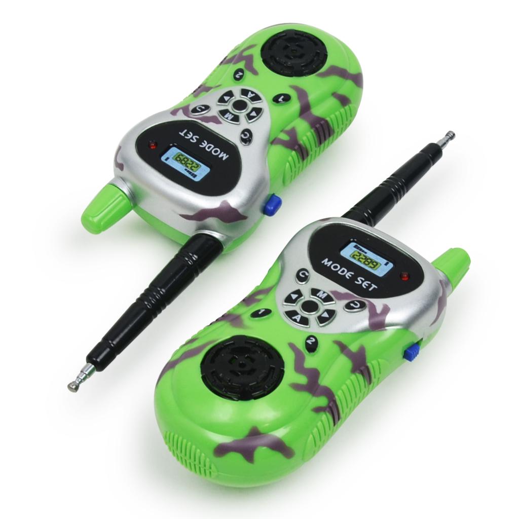 2-Piece Children's Walkie Talkie, Two-Way Remote Wireless Intercom, Universal Interactive Toy for Home
