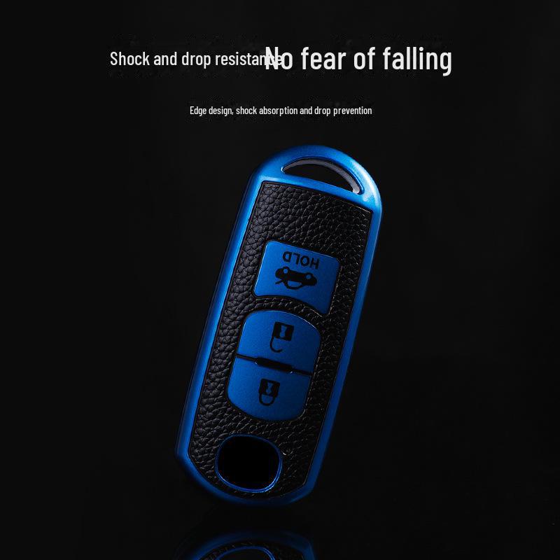 Mazda CX-5, CX-4, чехол для ключа из кожи Atenza