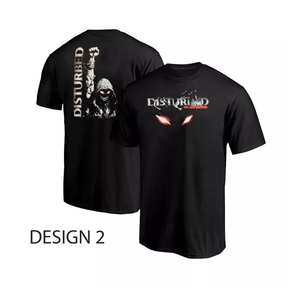 Disturbed The Sickness 25th Anniversary Tour Dates List 2026 Unisex T-shirt1