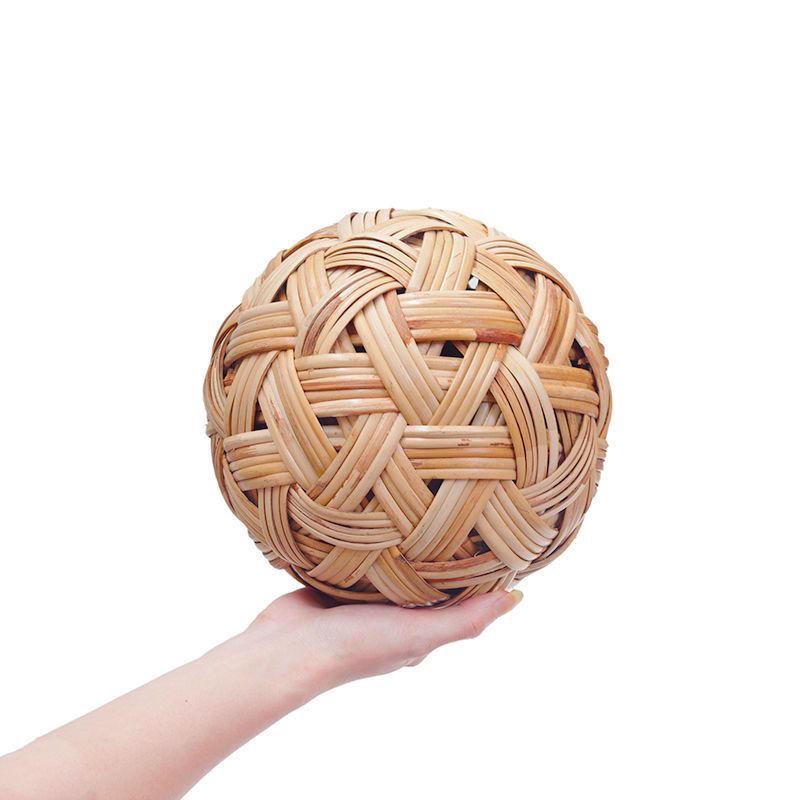 Мяч Сепак Такрав из бамбука ручной работы для китайского Нового года и традиций Куджу