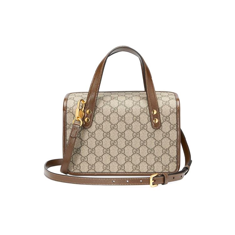 Gucci Horsebit 1955 Mini Top Handle Bag Brown Women Top_handle 645453-92TCG-8563