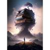 Абстрактное фэнтезийное приключение в книге, принты, плакат, картина на холсте, современные настенные художественные картины для гостиной, спальни, домашний декор, без рамки