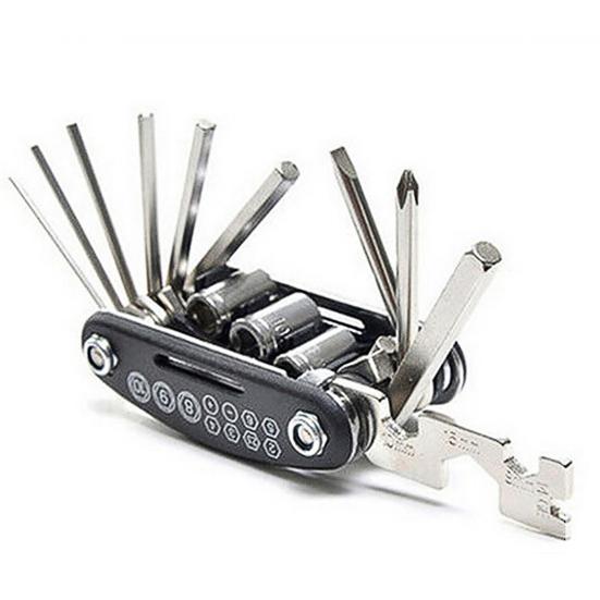 16in1 Bicycle Mountain Bike Repair Tool Kit Hex Spoke Wrench Screwdriver Set