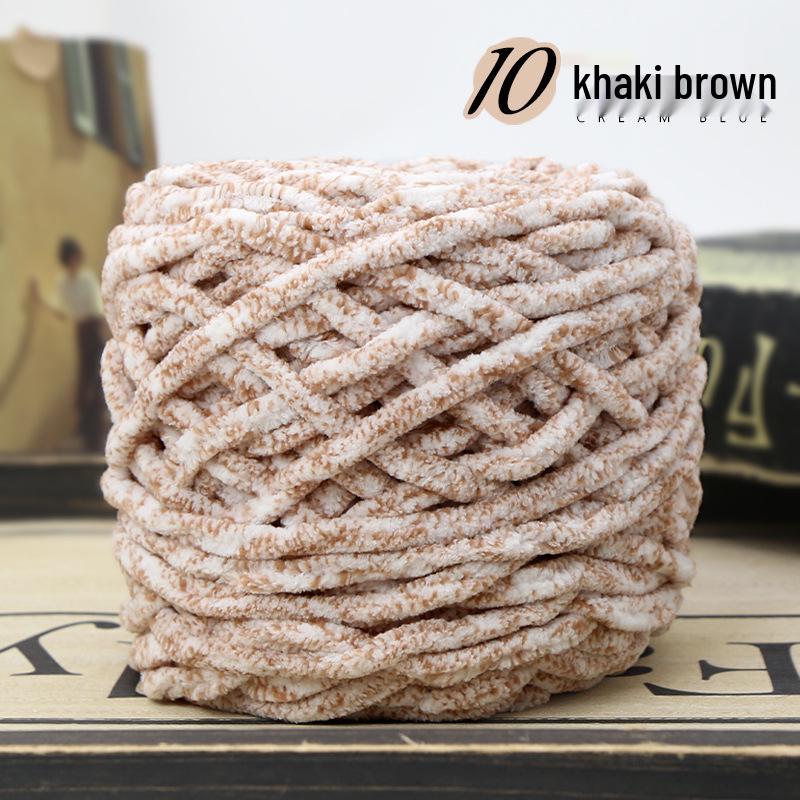 Толстая пряжа Ice Wool для вязания одеял, тапочек, шейных платков и шарфов