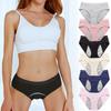 Women'S Menstrual Panties Mid-Waist Cotton Postpartum Women'S Panties Fully Covered Panties