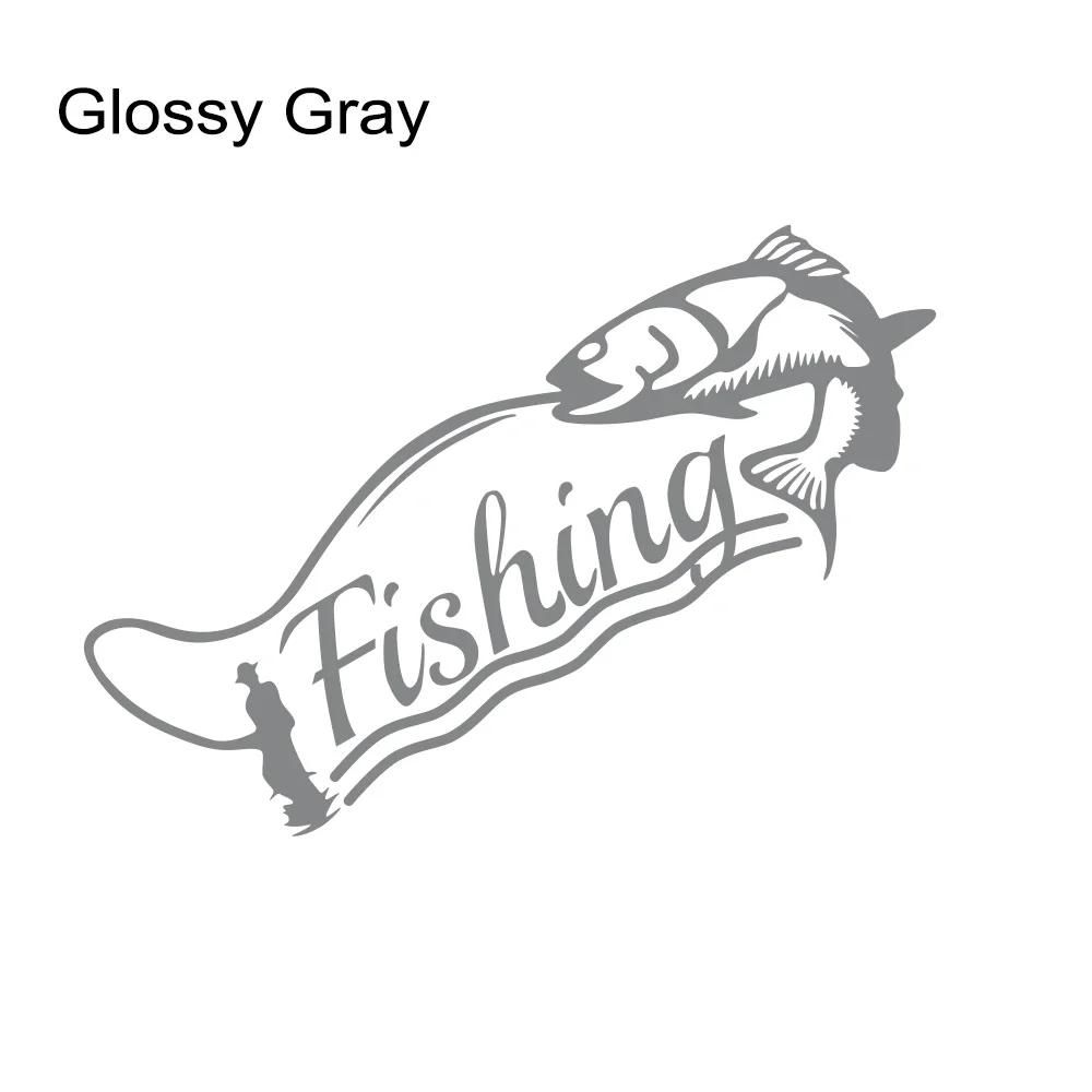 Funny Car Stickers Fishing Hunter For Car Truck SUV Ship Windshield Window Auto Body Creative Decor Accessories Vinyl Decals