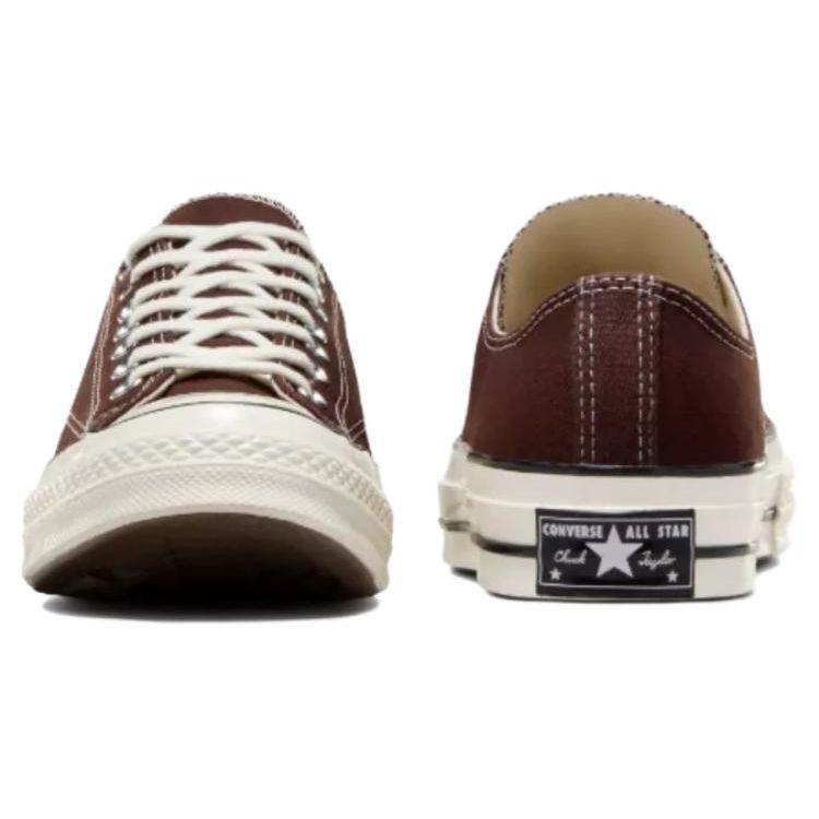 Converse Кроссовки унисекс Chuck 70 Low Dark Root Brown Egret Black A08189C