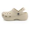 Crocs Классические сабо на платформе Bone женские сандалии Aqua ShoeS