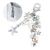 Unique Metal Star Mobile Chain Handmade Handbag Decoration Fashion Keychain Accessory for Parties and Everyday Use