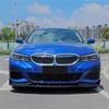 Carbon Look Front Bumper Lip Spoiler Splitter Diffuser Cover Canards tuning For BMW 3 Series G20 G21 G28 2019-2022 M Pack